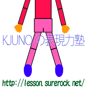 足が短く見える立ち方